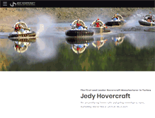 Tablet Screenshot of jedyhovercraft.com